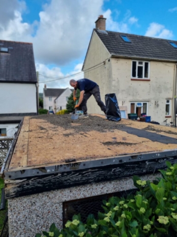 flat roof repairs pontypool