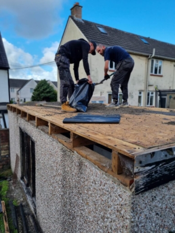 flat roof repairs pontypool