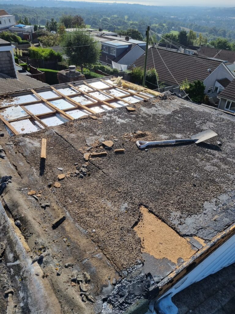 Flat Roof Repairs Caerphilly