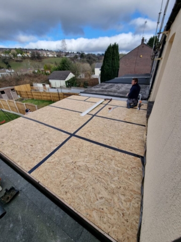 EPDM Rubber Roofing installations pontypool