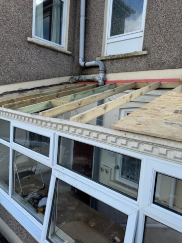 new conservatory roof blackwood