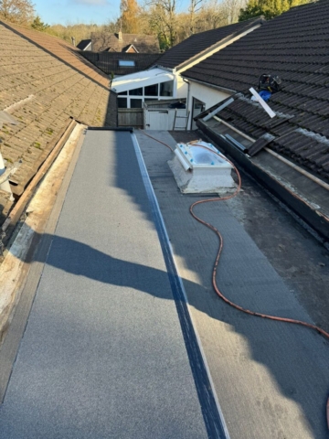 flat roof replacement usk