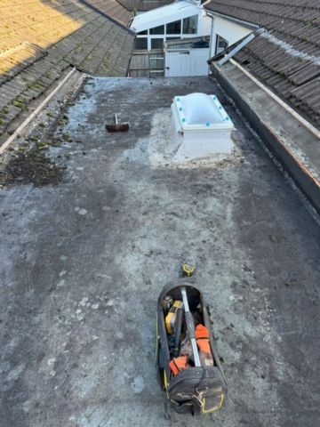 flat roof replacement usk